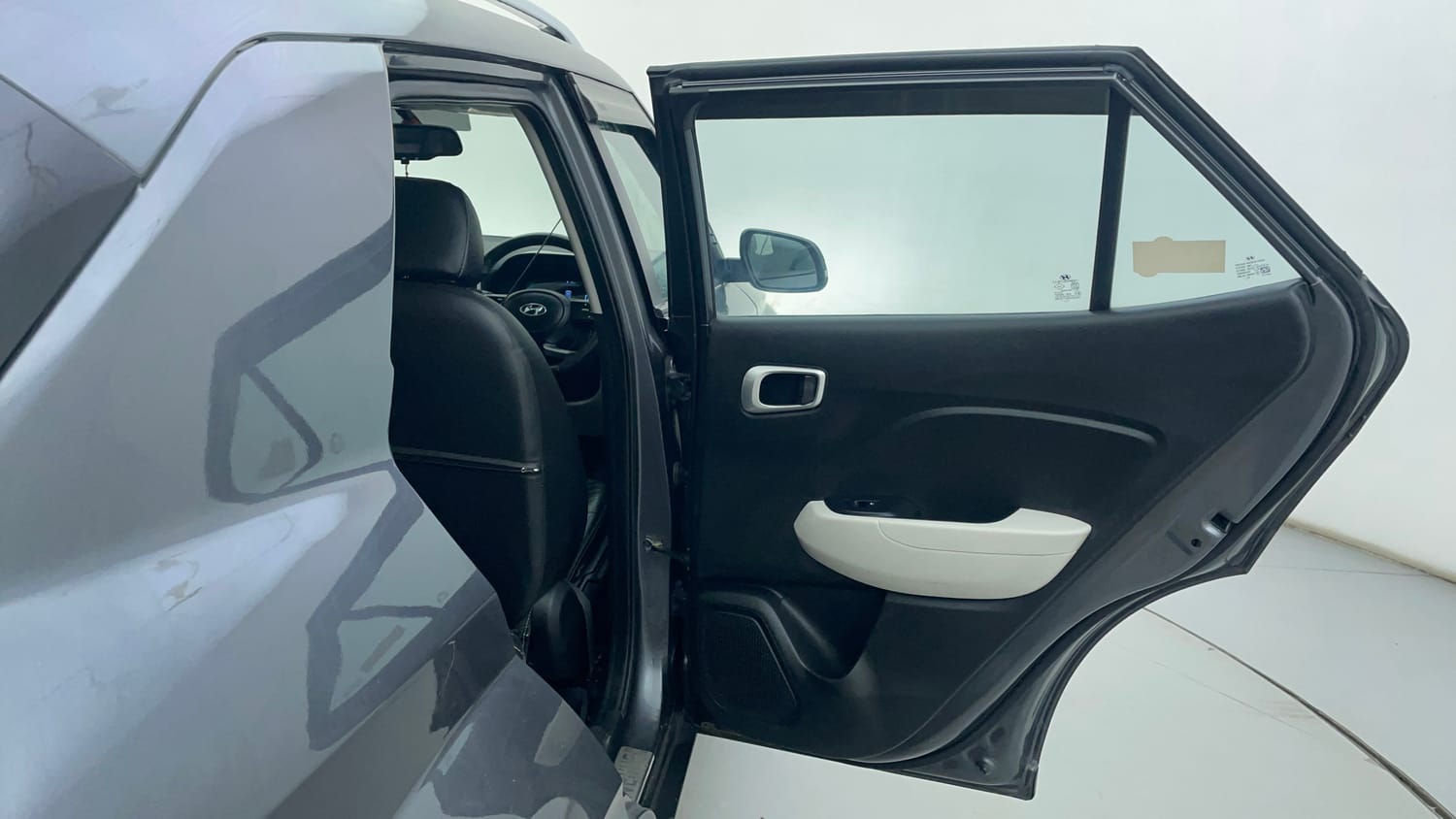 Used 2022 Hyundai Venue SX 1.2 Petrol Petrol Manual interior RIGHT REAR DOOR OPEN VIEW