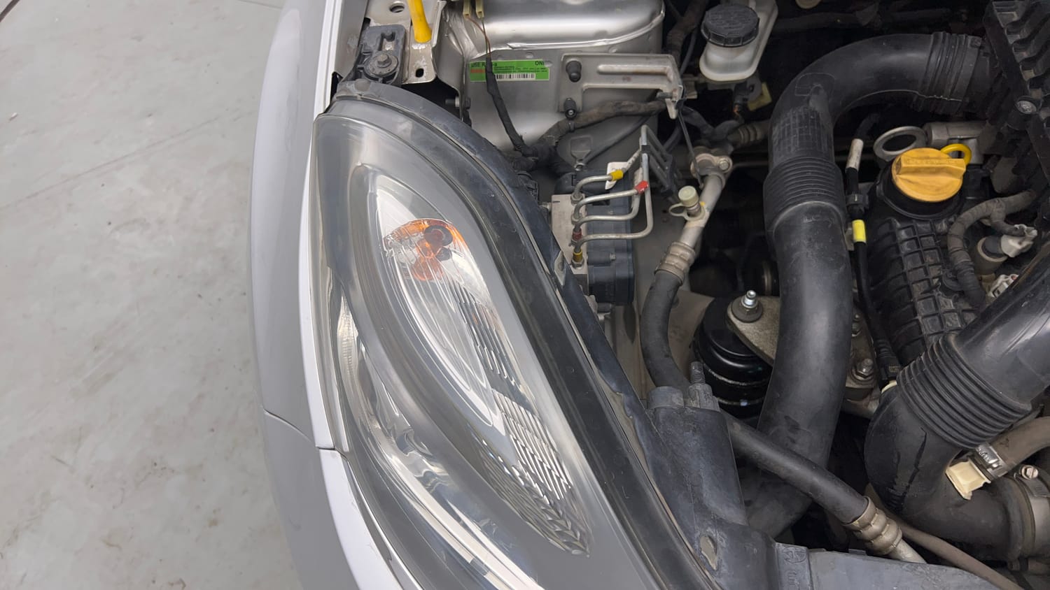 Used 2018 Tata Nexon XZ Plus Petrol Manual engine ENGINE RIGHT SIDE VIEW