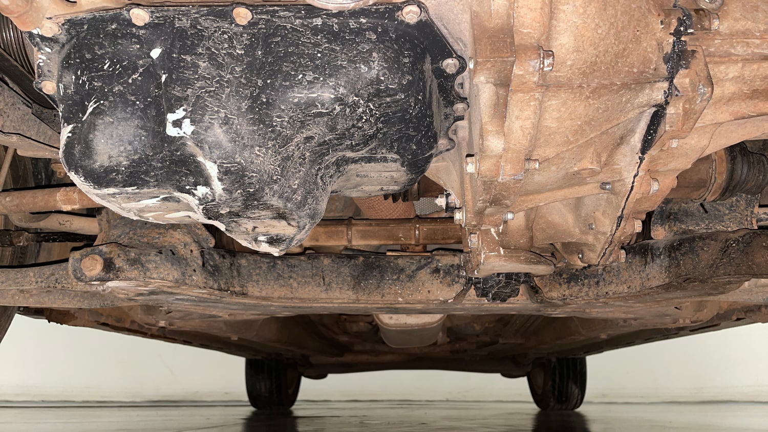 Used 2019 Ford Freestyle Titanium 1.2 Ti-VCT Petrol Manual extra FRONT LEFT UNDERBODY VIEW