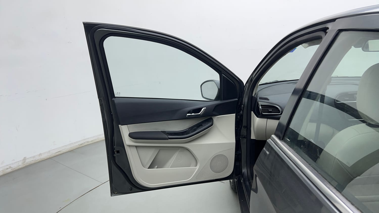 Used 2024 Tata Tigor XZA Plus iCNG Cng Automatic interior LEFT FRONT DOOR OPEN VIEW
