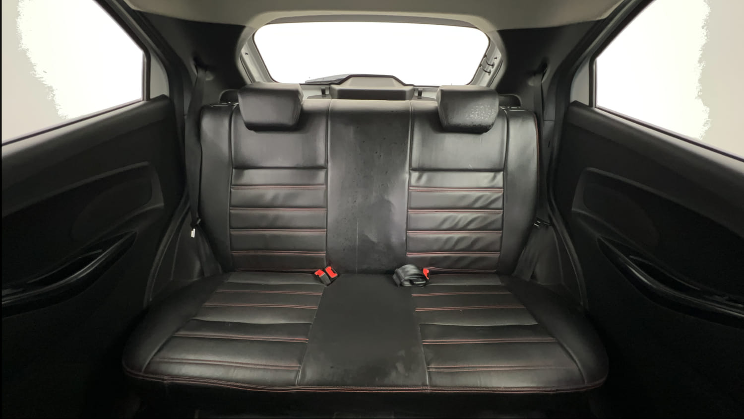Used 2019 Ford Figo Titanium 1.2 Ti-VCT MT Petrol Manual interior REAR SEAT CONDITION VIEW