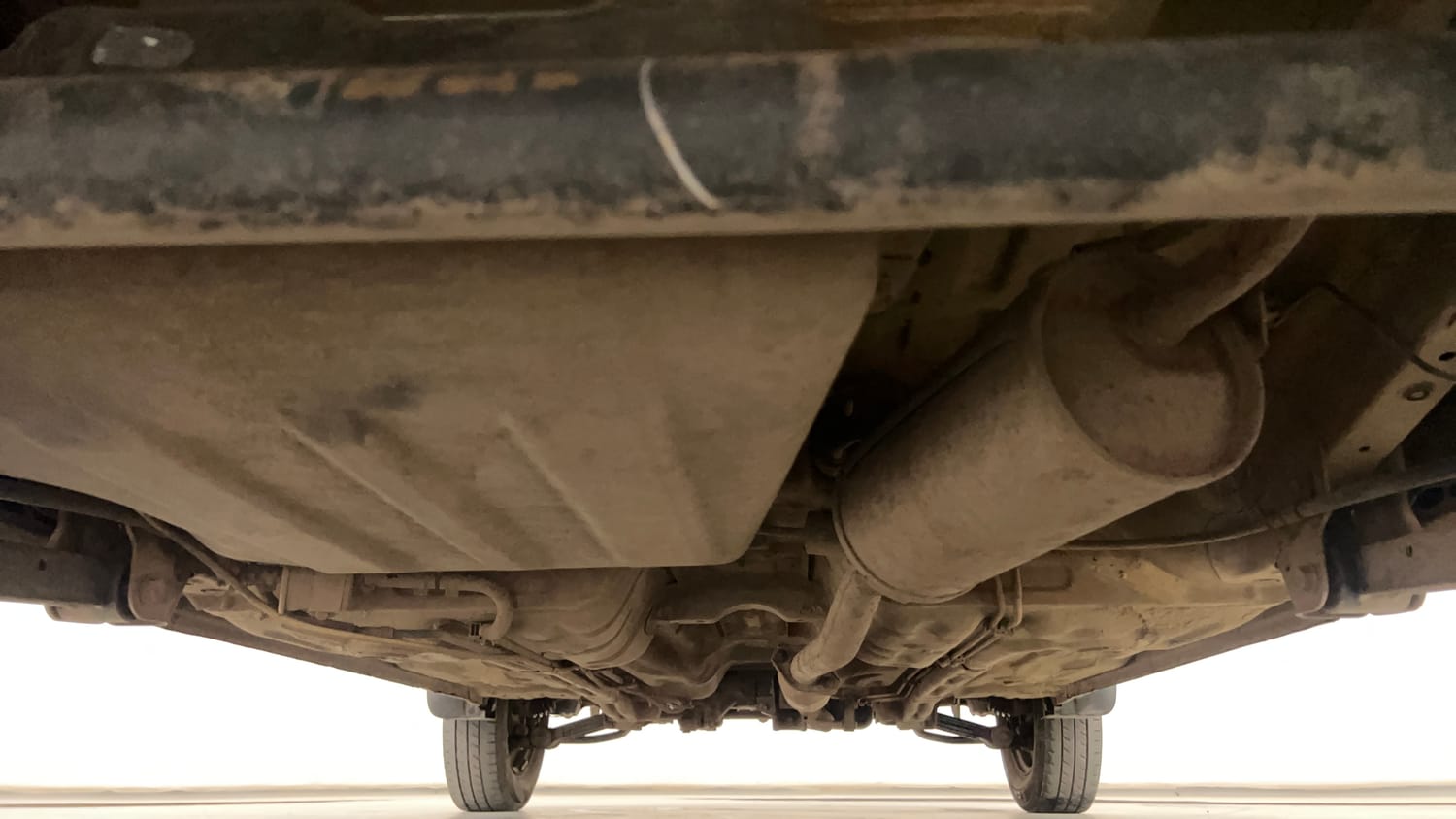 Used 2014 Maruti Suzuki Alto 800 LXI CNG (outside fitted) Cng Manual extra REAR UNDERBODY VIEW (TAKEN FROM REAR)