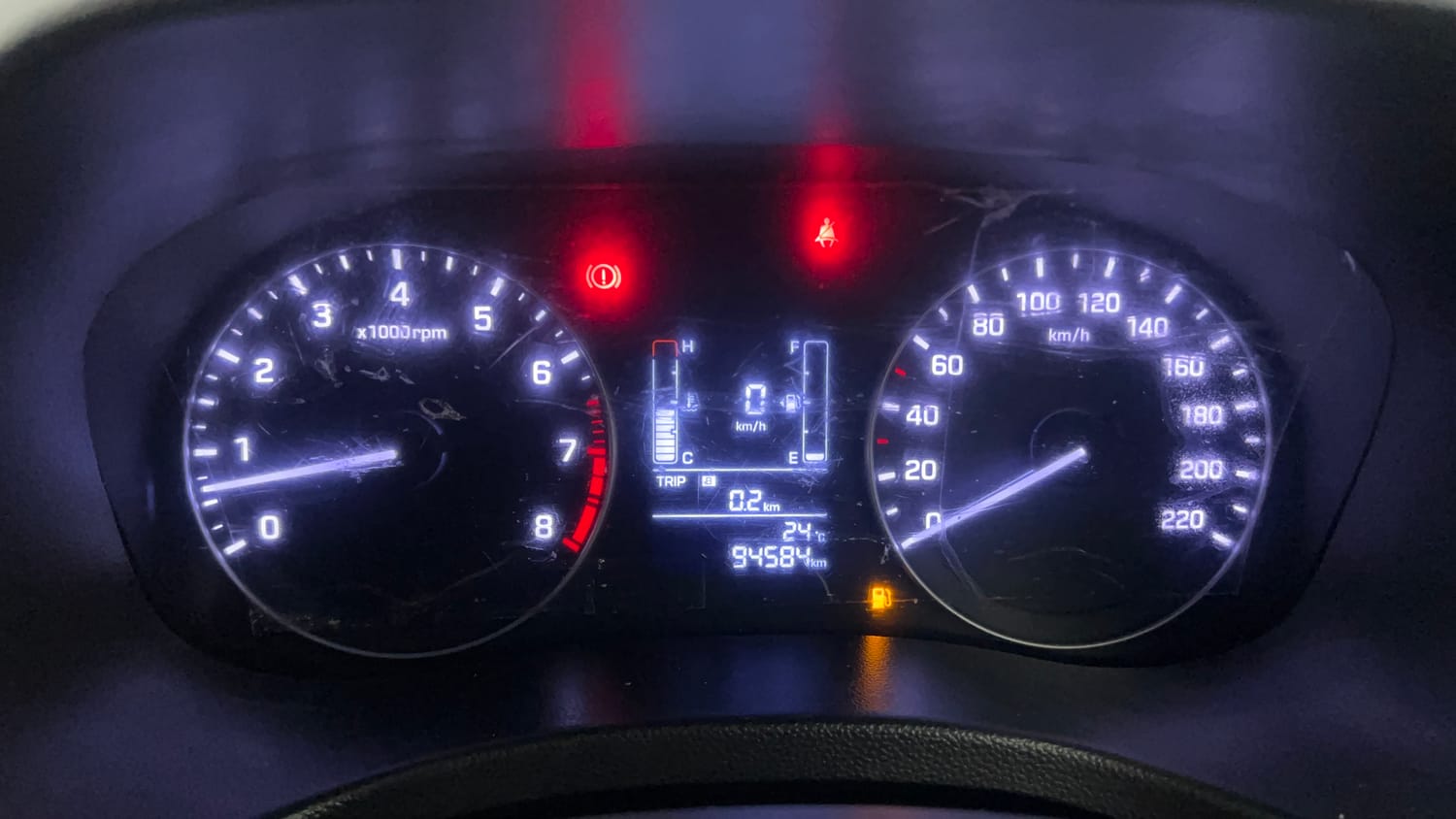 Used 2017 Hyundai Creta SX Plus 1.6  Petrol Petrol Manual interior CLUSTERMETER VIEW