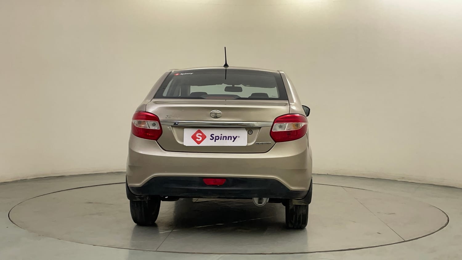 Used 2015 Tata Zest XM Petrol Petrol Manual exterior BACK VIEW