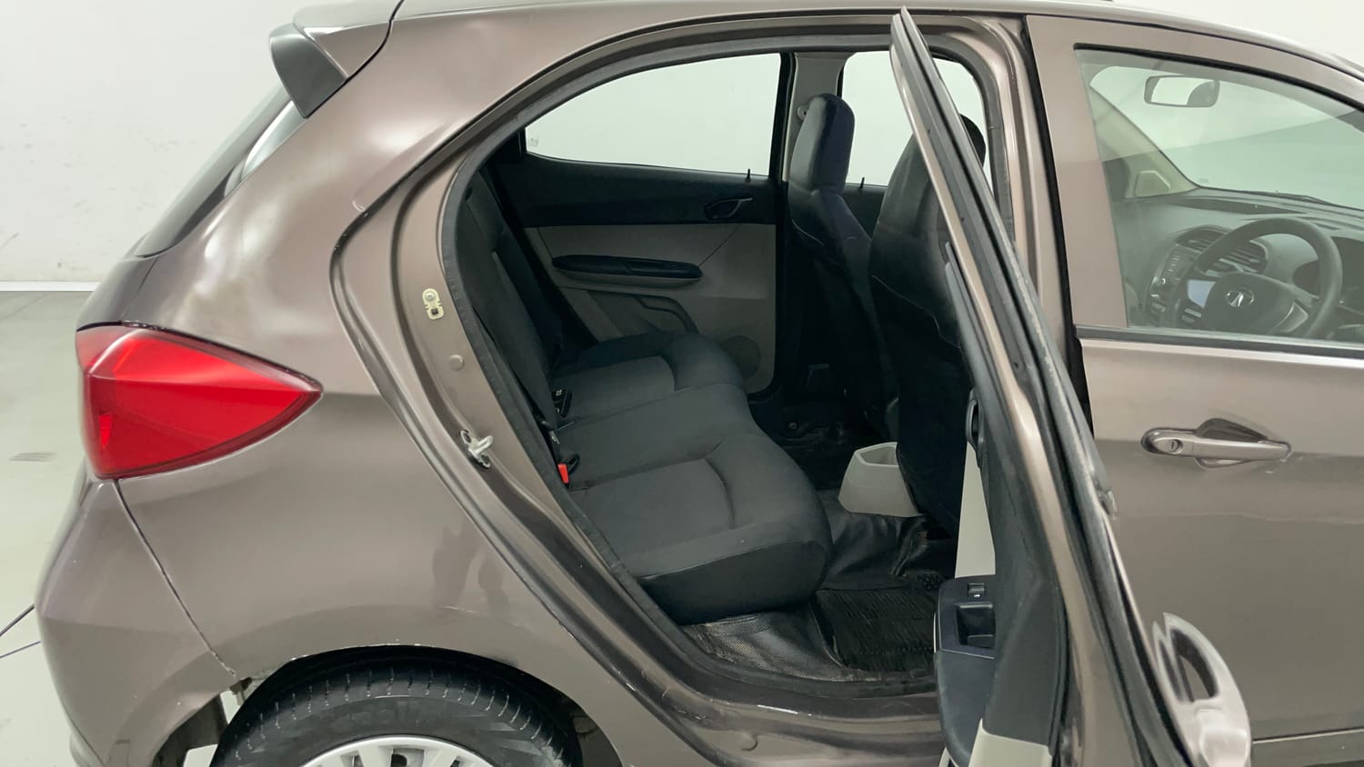 Used 2017 Tata Tiago Revotron XT Petrol Manual interior RIGHT SIDE REAR DOOR CABIN VIEW