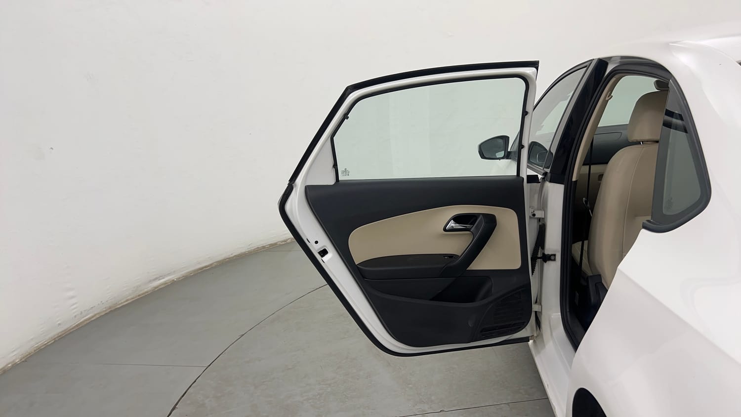 Used 2018 Skoda Rapid Style 1.6 MPI Petrol Manual interior LEFT REAR DOOR OPEN VIEW