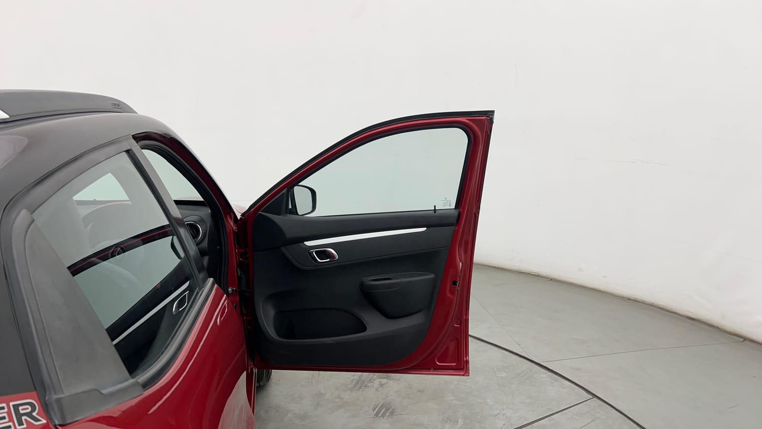 Used 2024 Renault Kwid CLIMBER 1.0 AMT Petrol Automatic interior RIGHT FRONT DOOR OPEN VIEW