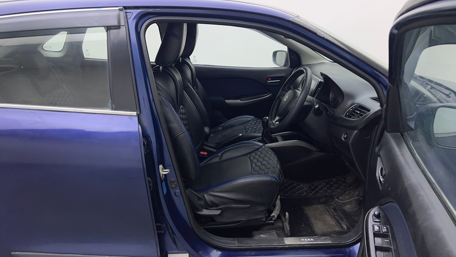 Used 2021 Maruti Suzuki Baleno Zeta Petrol Manual interior RIGHT SIDE FRONT DOOR CABIN VIEW