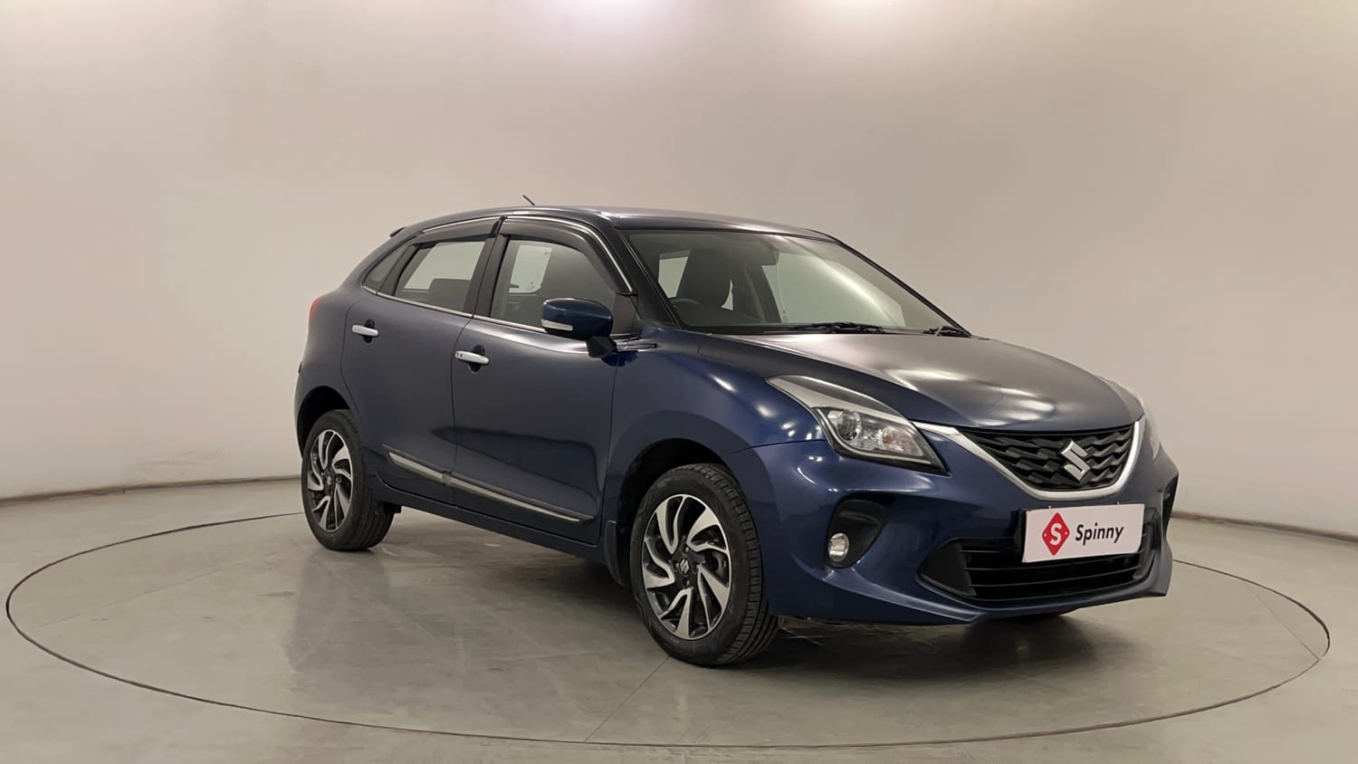 Used 2020 Maruti Suzuki Baleno Zeta Petrol Manual exterior RIGHT FRONT CORNER VIEW