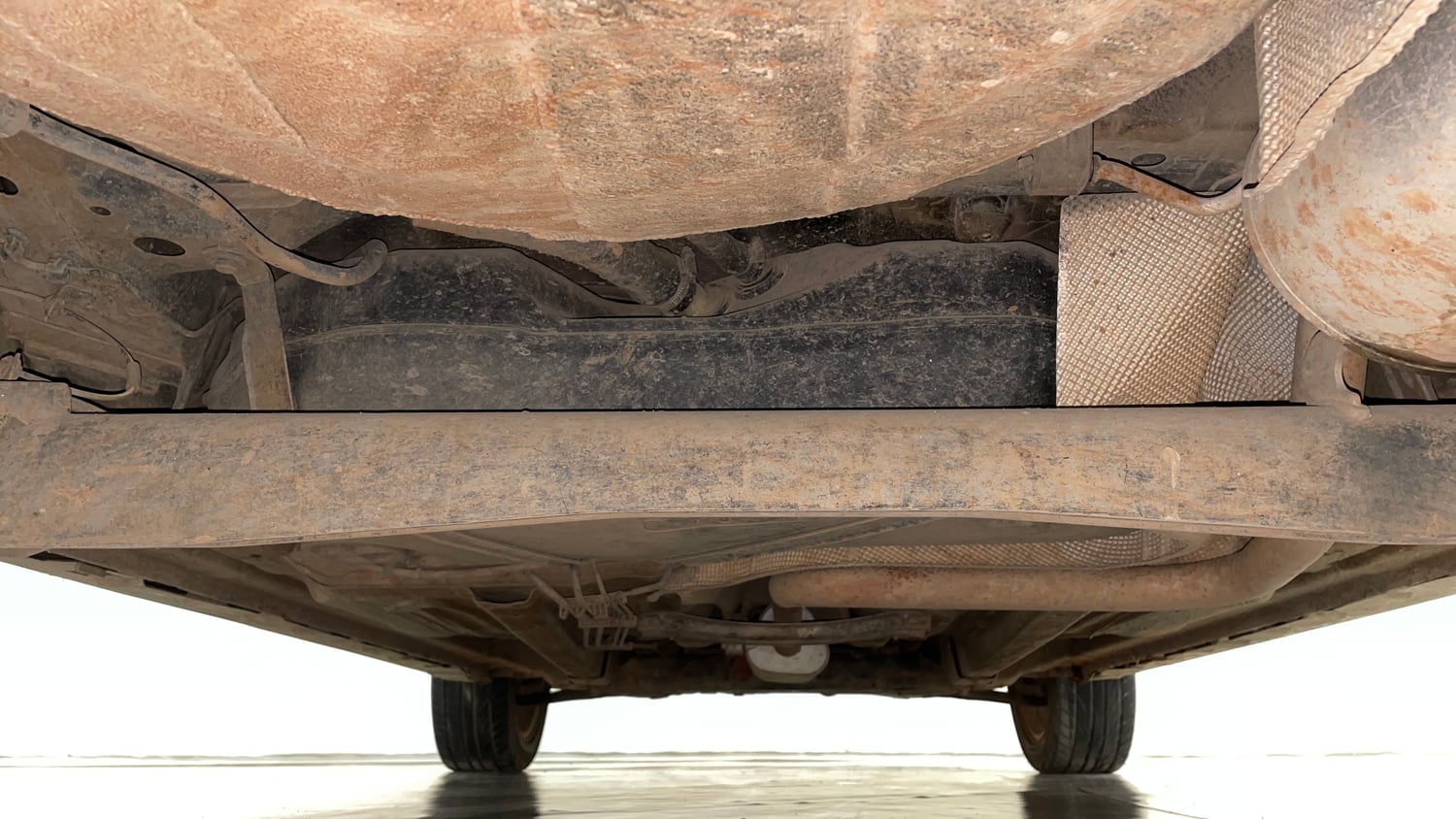 Used 2019 Ford Freestyle Titanium 1.2 Ti-VCT Petrol Manual extra REAR UNDERBODY VIEW (TAKEN FROM REAR)