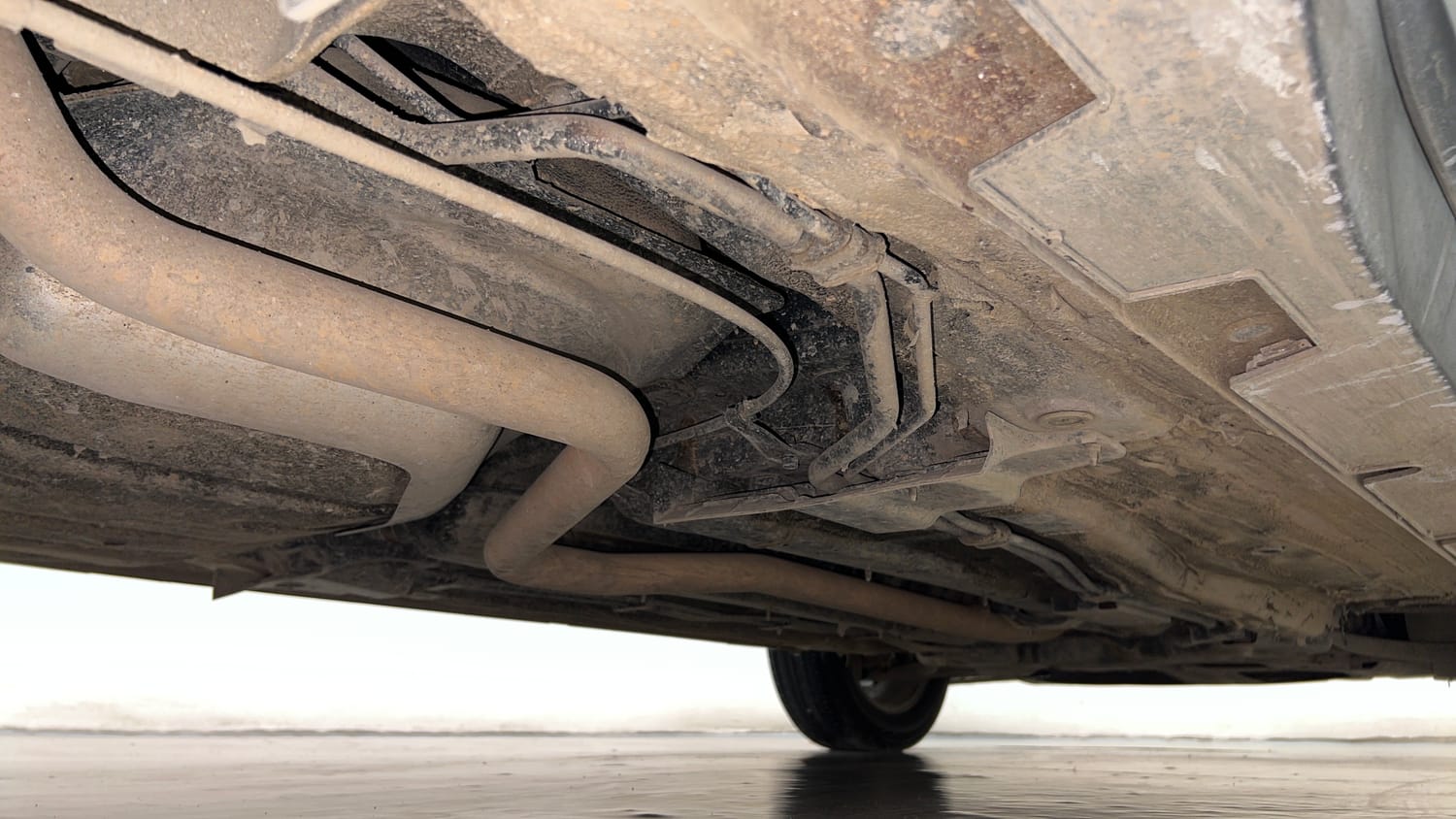 Used 2022 Kia Carens Luxury Plus 1.5 Diesel 6 STR Diesel Automatic extra REAR RIGHT UNDERBODY VIEW