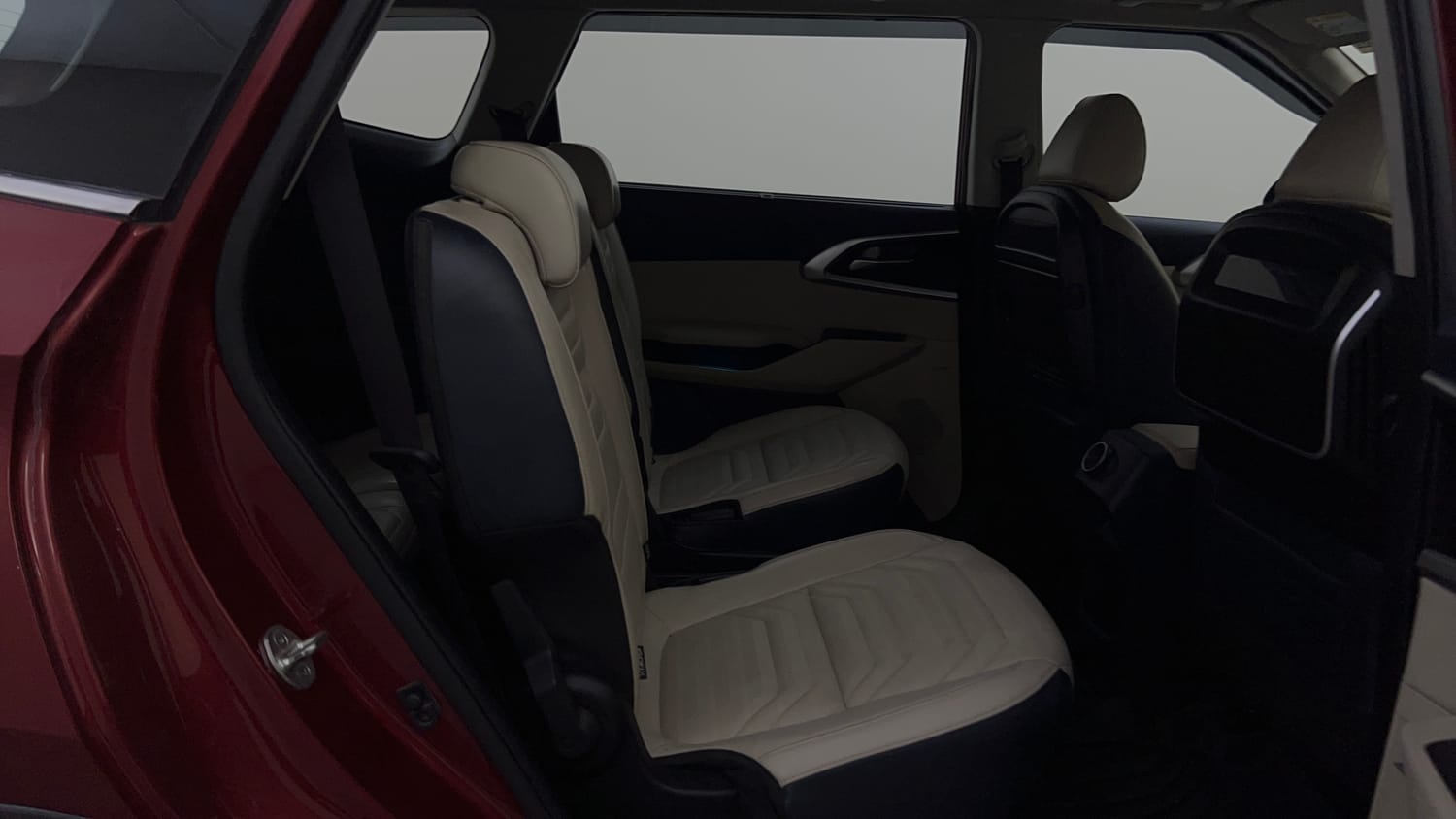 Used 2022 Kia Carens Luxury Plus 1.5 Diesel 6 STR Diesel Automatic interior RIGHT SIDE REAR DOOR CABIN VIEW