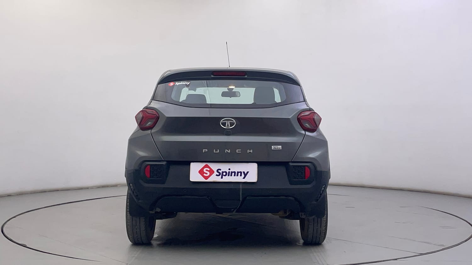 Used 2023 Tata Punch Accomplished AMT Petrol Automatic exterior BACK VIEW