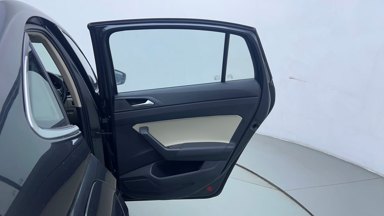 Used 2022 Skoda Slavia Style 1.0L TSI MT Petrol Manual interior RIGHT REAR DOOR OPEN VIEW