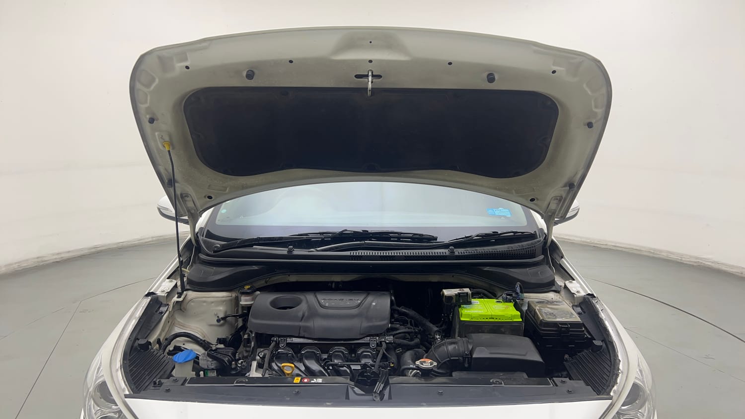 Used 2019 Hyundai Verna SX 1.6 VTVT Petrol Manual engine ENGINE & BONNET OPEN FRONT VIEW