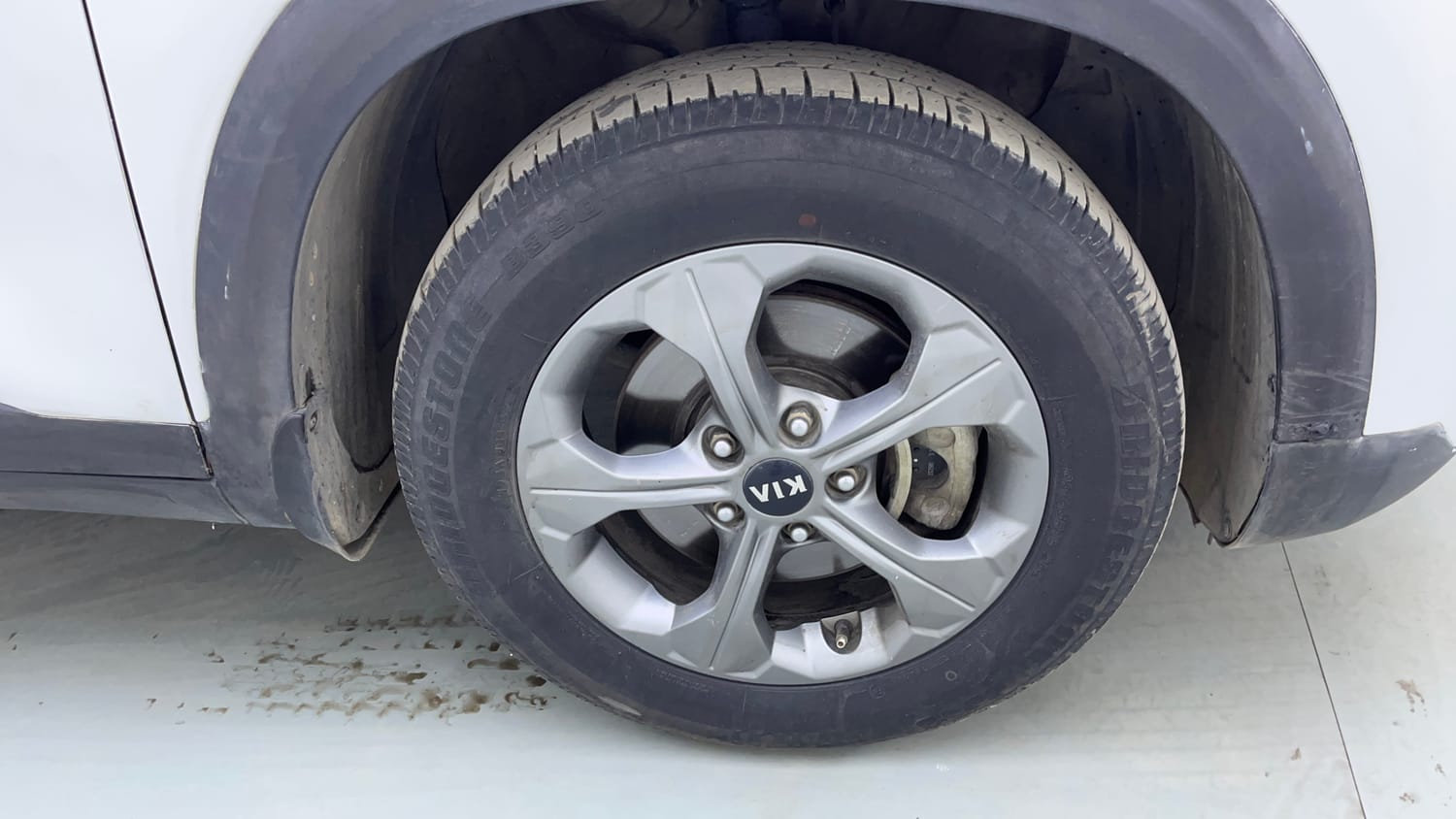 Used 2020 Kia Seltos HTK Plus 1.5 Diesel Diesel Manual tyres RIGHT FRONT TYRE RIM VIEW