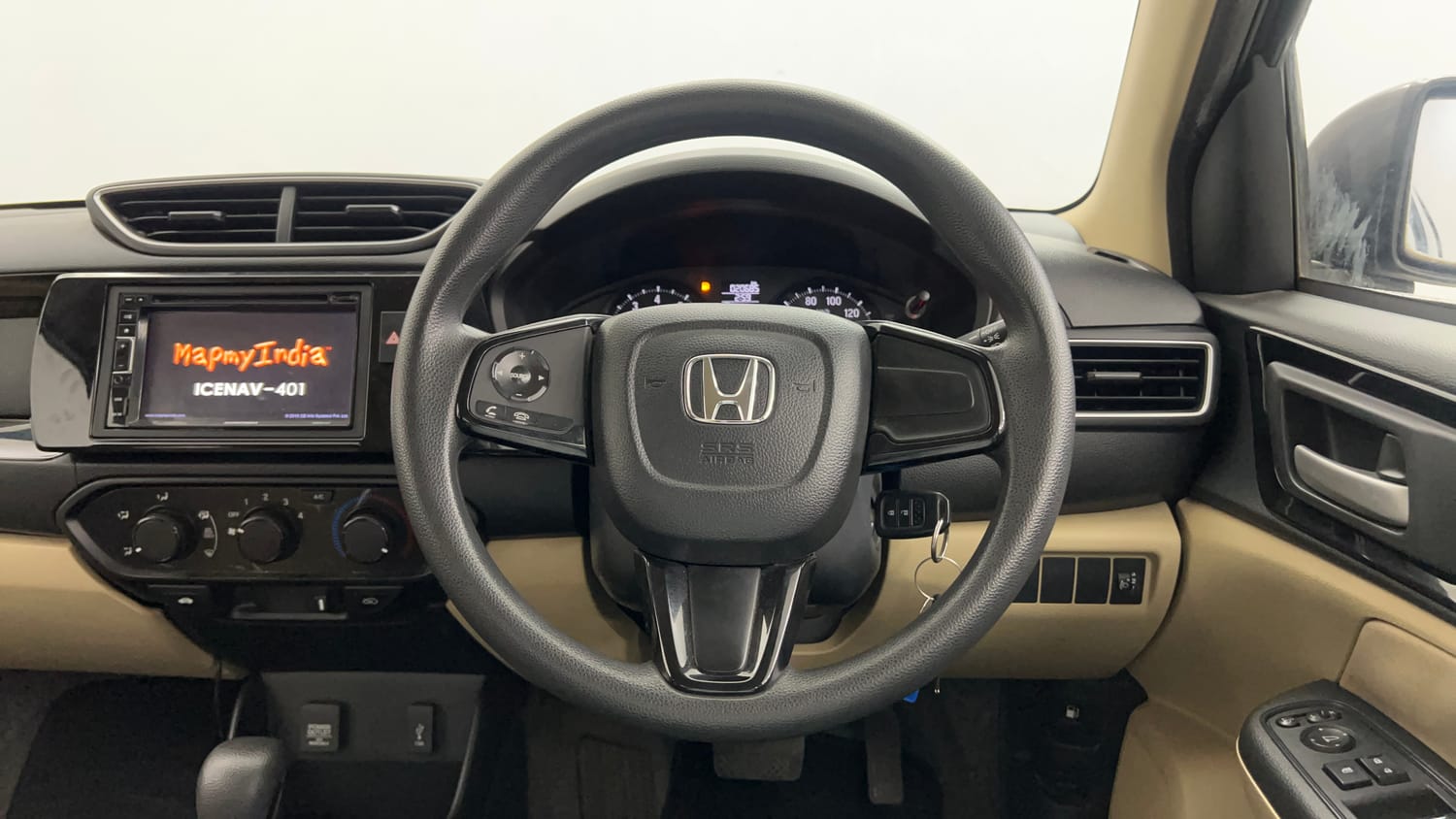 Used 2018 Honda Amaze 1.2 S CVT Petrol Petrol Automatic interior STEERING VIEW