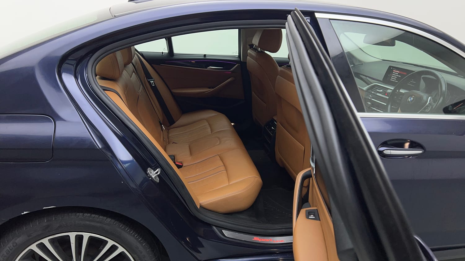 Used 2018 BMW 5 Series 520d Luxury Line Diesel Automatic interior RIGHT SIDE REAR DOOR CABIN VIEW