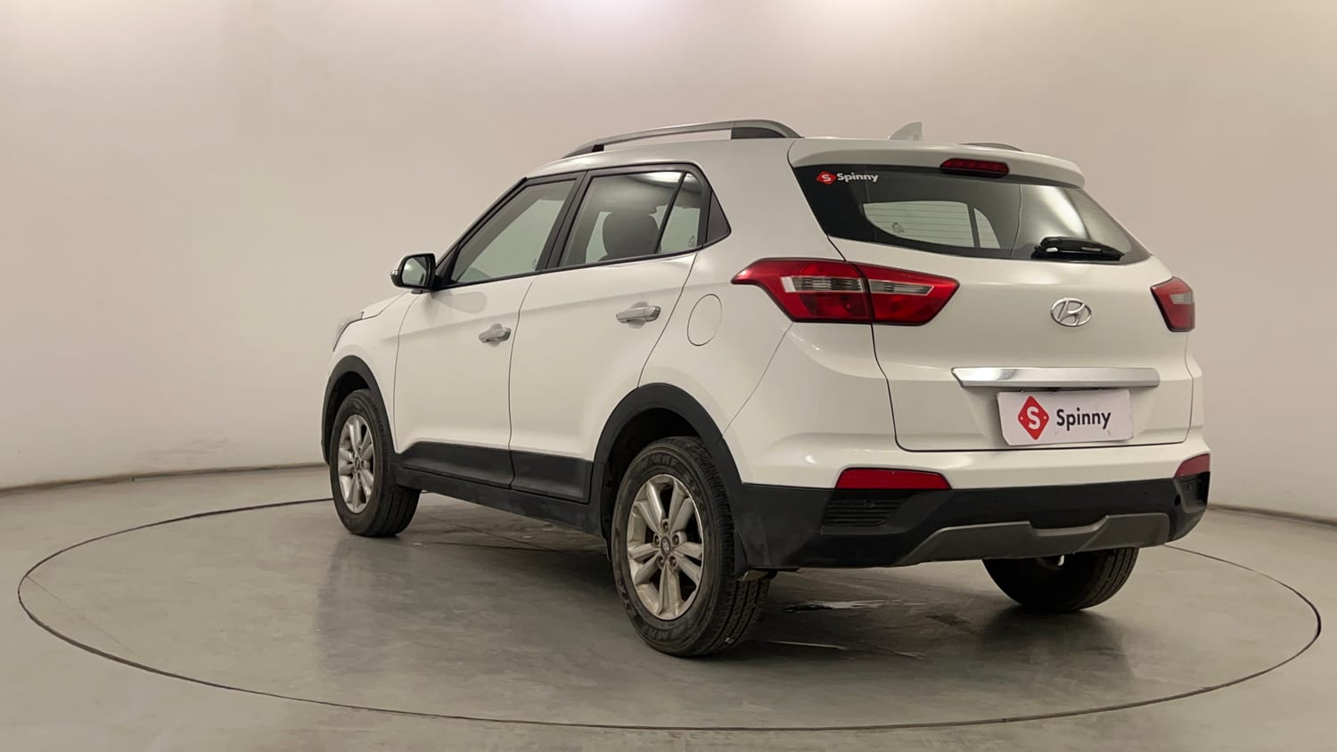 Used 2017 Hyundai Creta SX Plus 1.6  Petrol Petrol Manual exterior LEFT REAR CORNER VIEW