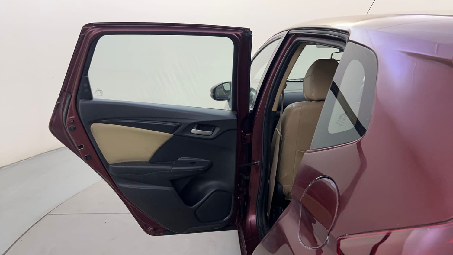 Used 2016 Honda Jazz S AT Petrol Automatic interior LEFT REAR DOOR OPEN VIEW