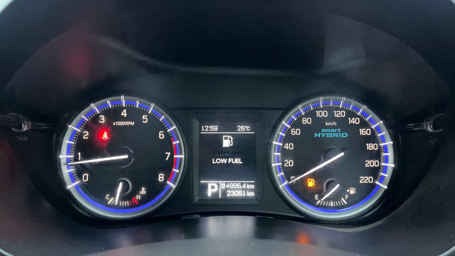 Used 2021 Maruti Suzuki S-Cross Zeta AT Petrol Automatic interior CLUSTERMETER VIEW
