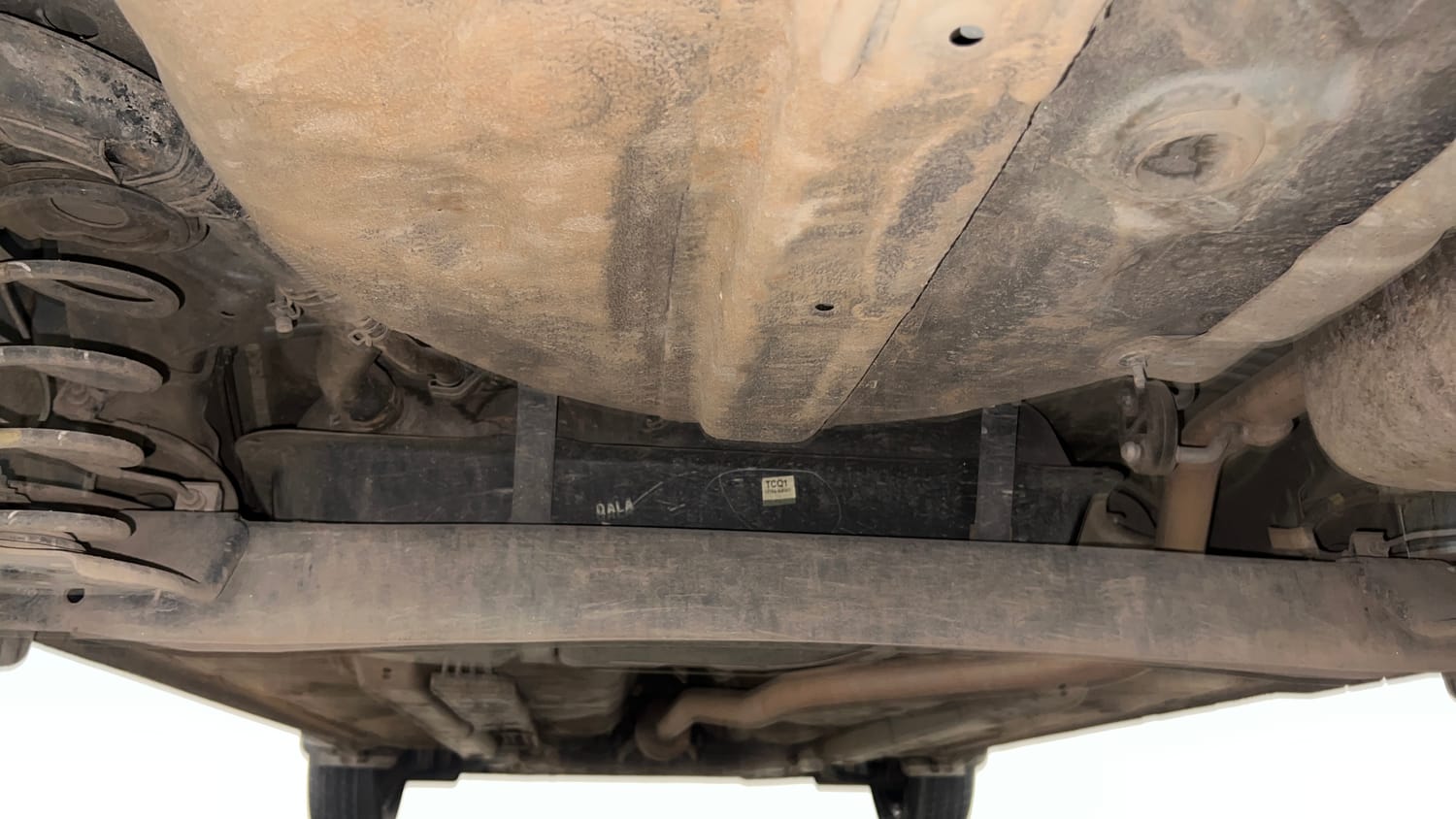 Used 2021 Hyundai Grand i10 Nios Magna 1.2 Kappa VTVT Petrol Manual extra REAR UNDERBODY VIEW (TAKEN FROM REAR)