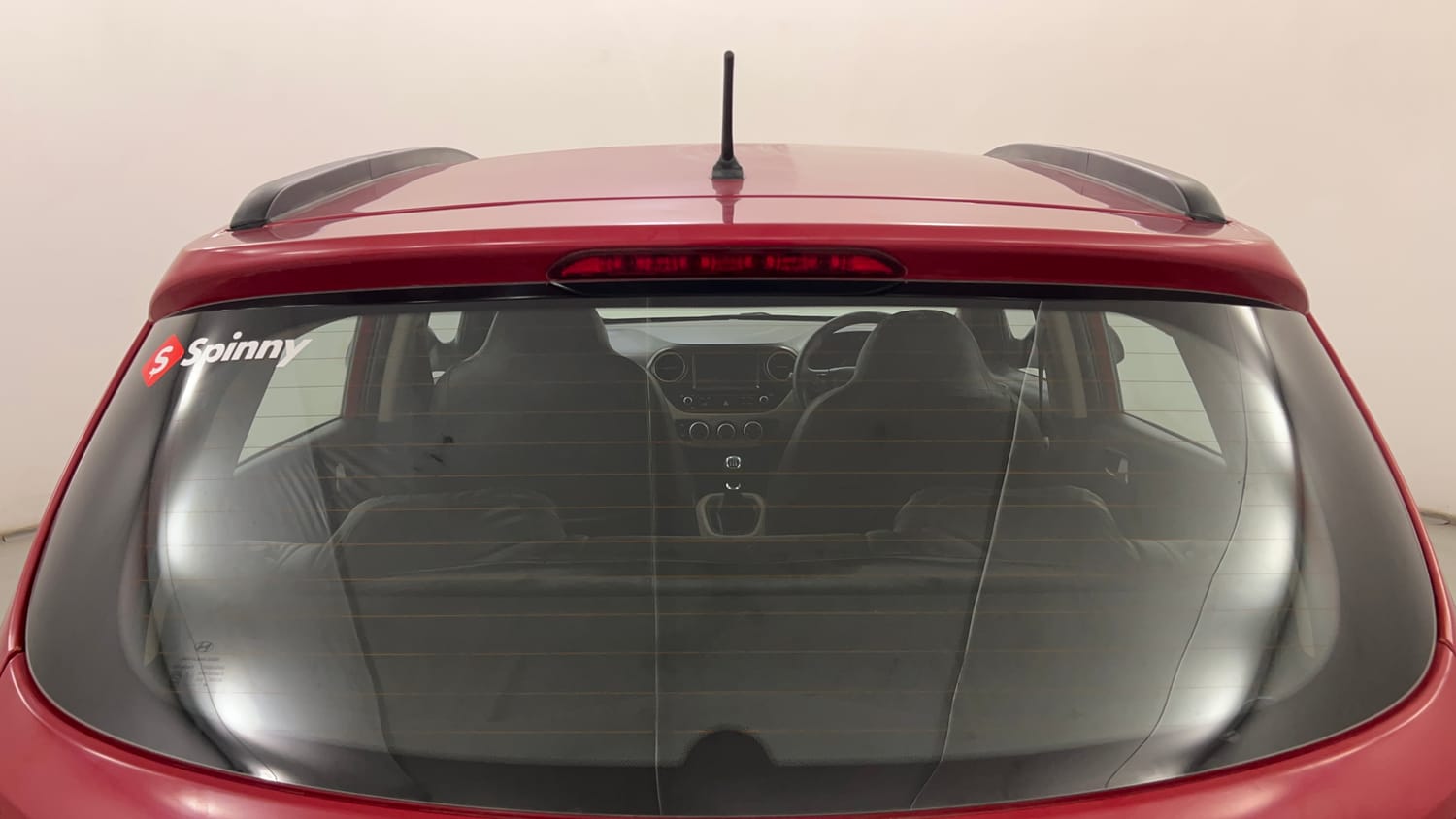 Used 2017 Hyundai Grand i10 Sportz (O) 1.2 Kappa VTVT Petrol Manual exterior BACK WINDSHIELD VIEW