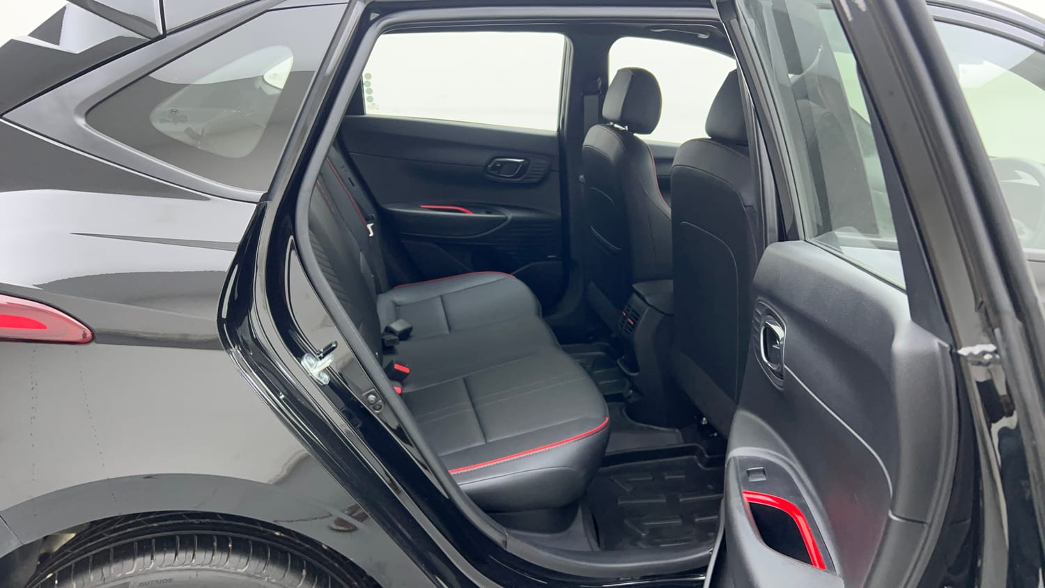 Used 2026 Hyundai i20 N Line N8 1.0 Turbo DCT Petrol Automatic interior RIGHT SIDE REAR DOOR CABIN VIEW