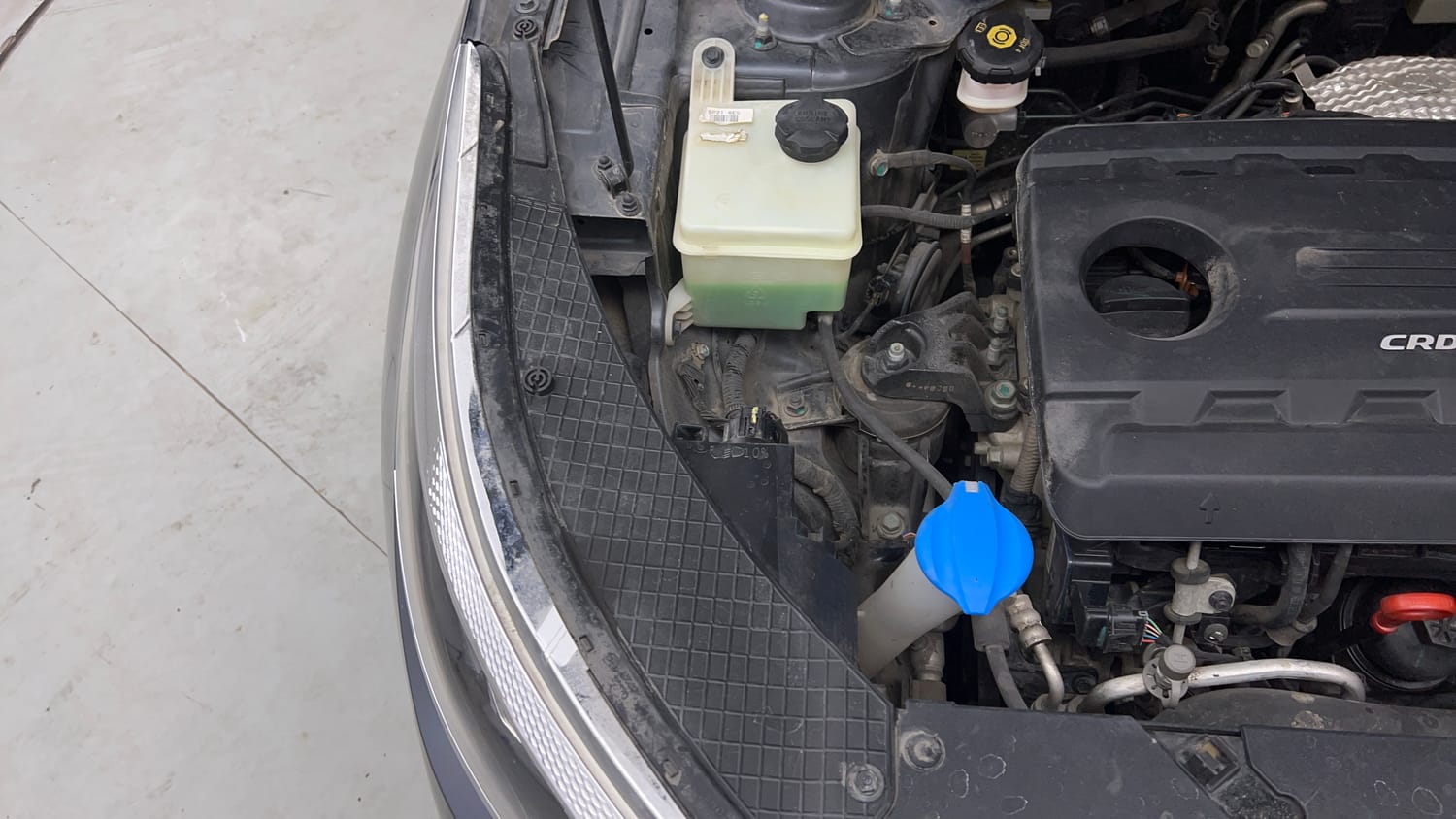 Used 2019 Kia Seltos HTX Plus 1.5 Diesel Diesel Manual engine ENGINE RIGHT SIDE VIEW