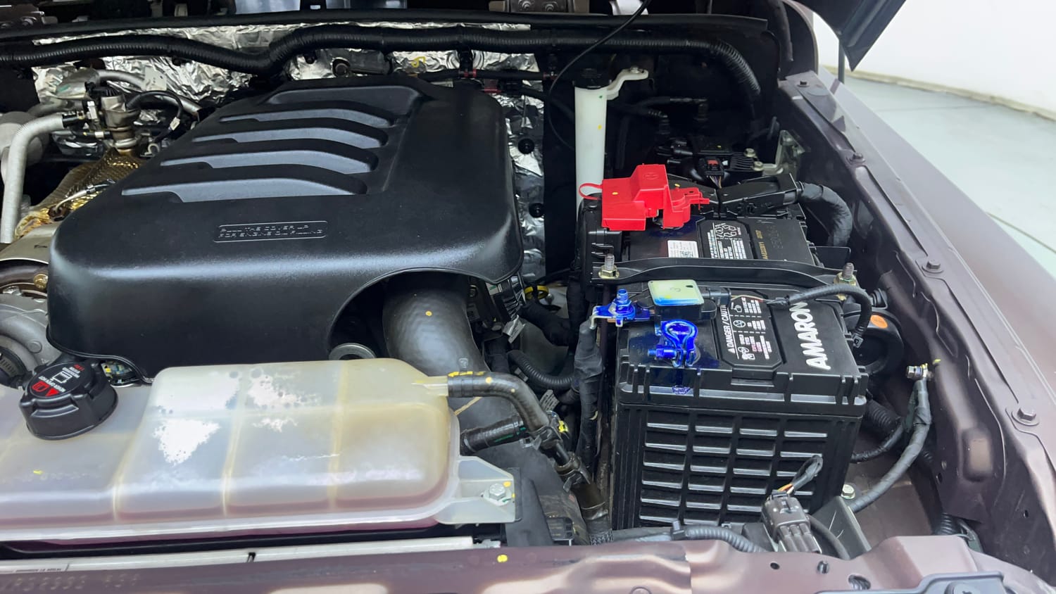 Used 2024 Mahindra Thar Roxx AX7 L Diesel AT 2WD Diesel Automatic engine ENGINE LEFT SIDE VIEW