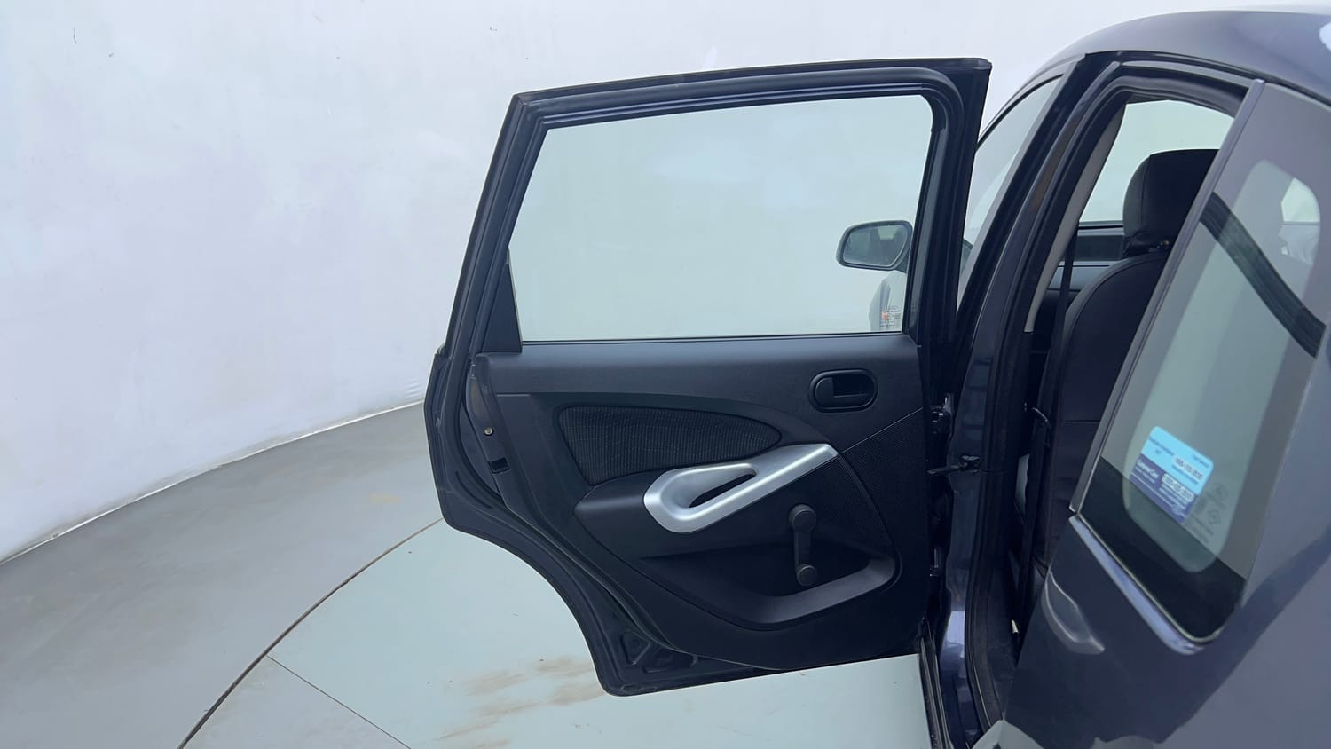 Used 2013 Ford Figo Duratec Petrol ZXI 1.2 Petrol Manual interior LEFT REAR DOOR OPEN VIEW