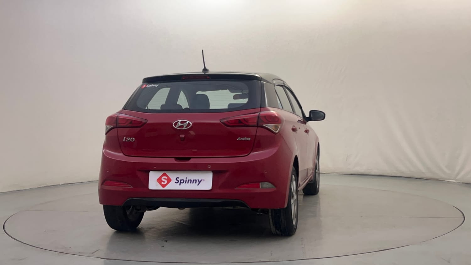 Used 2017 Hyundai Elite i20 Asta 1.2 Dual Tone Petrol Manual exterior RIGHT REAR CORNER VIEW