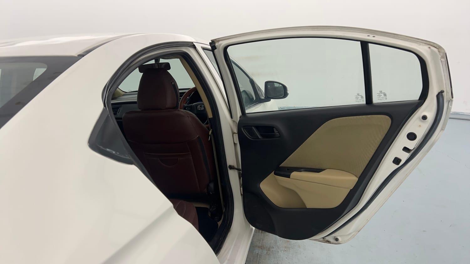 Used 2014 Honda City S Petrol Manual interior RIGHT REAR DOOR OPEN VIEW