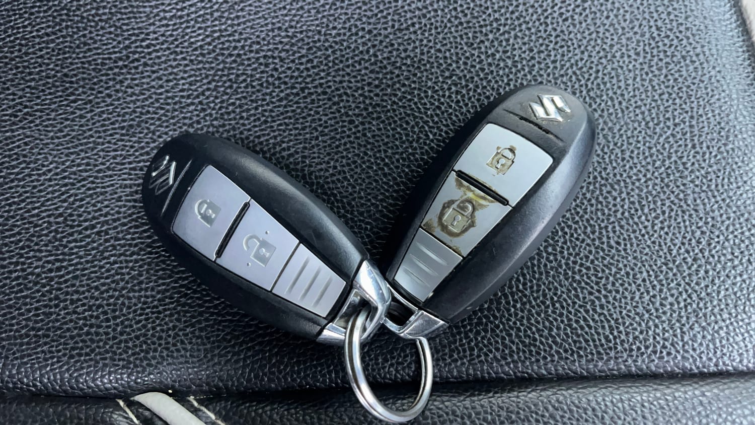 Used 2021 Maruti Suzuki S-Cross Zeta AT Petrol Automatic extra CAR KEY VIEW