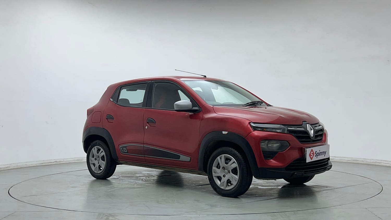 Used 2021 Renault Kwid RXT 1.0 Opt Petrol Manual exterior RIGHT FRONT CORNER VIEW