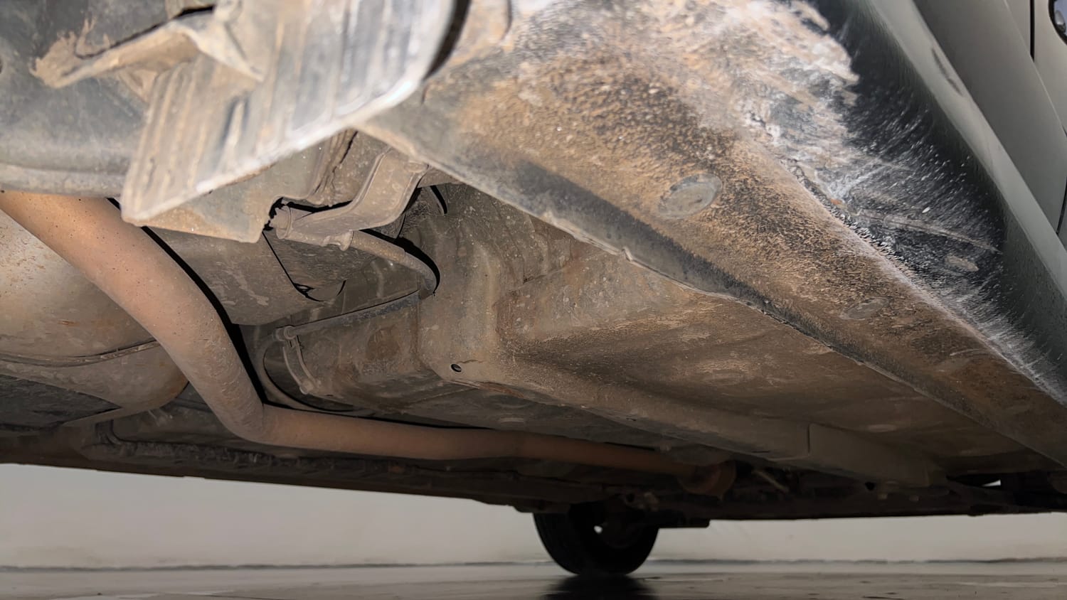 Used 2021 Hyundai Grand i10 Nios Magna 1.2 Kappa VTVT Petrol Manual extra REAR RIGHT UNDERBODY VIEW