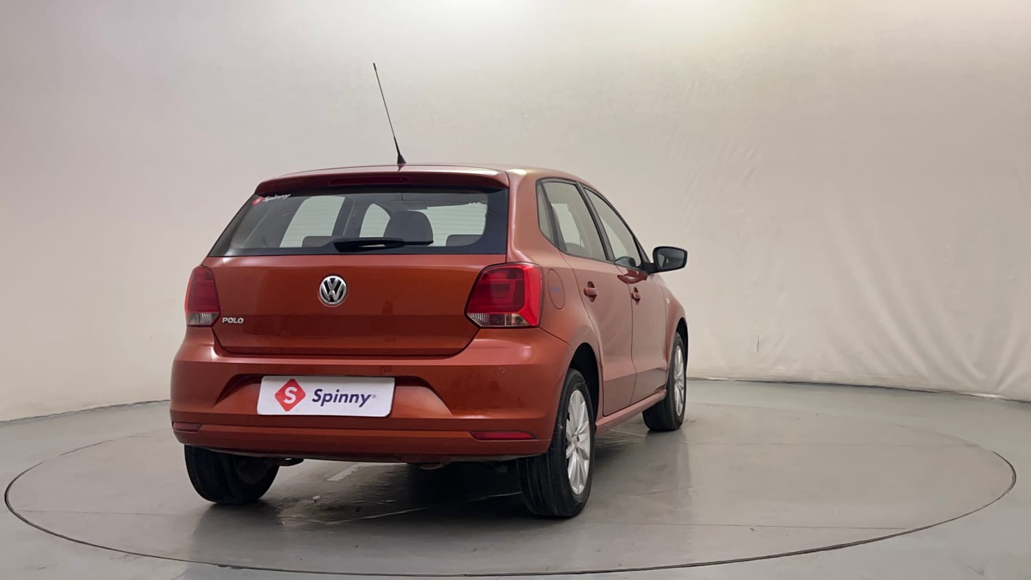 Used 2014 Volkswagen Polo Highline1.2L (P) Petrol Manual exterior RIGHT REAR CORNER VIEW