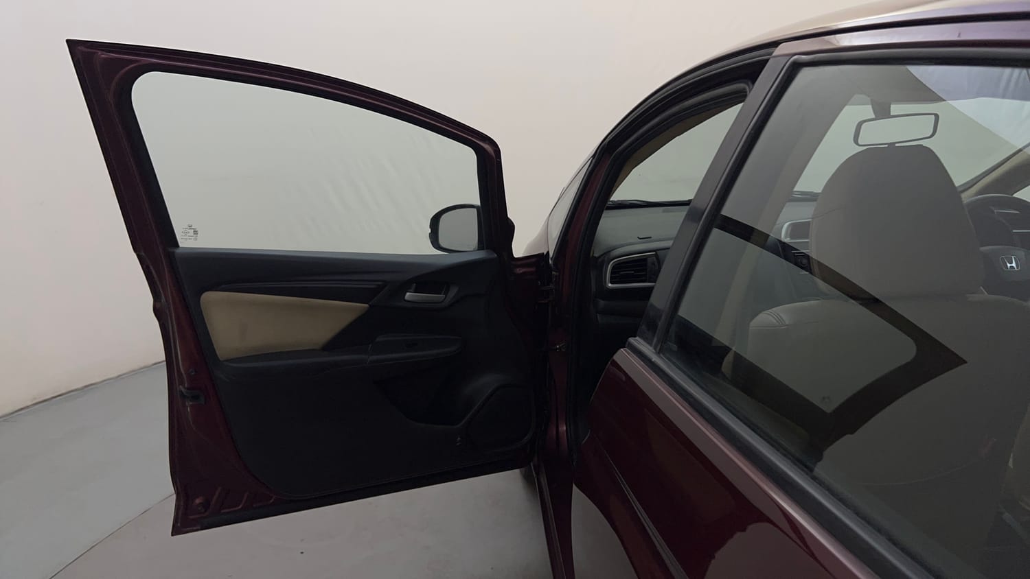 Used 2016 Honda Jazz S AT Petrol Automatic interior LEFT FRONT DOOR OPEN VIEW