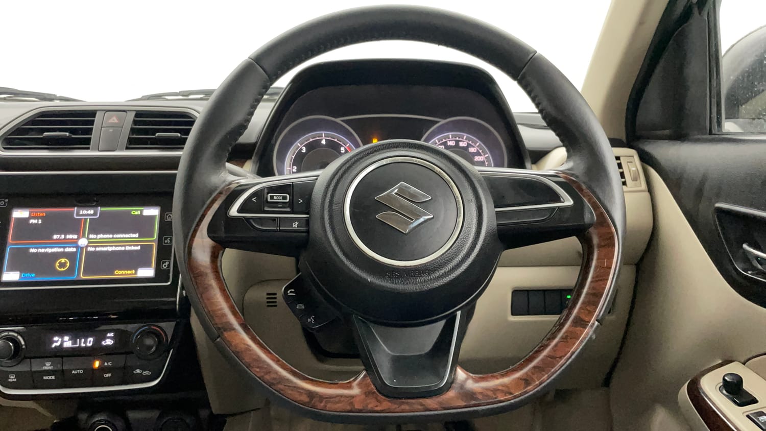 Used 2017 Maruti Suzuki Dzire ZDi Plus AMT Diesel Automatic interior STEERING VIEW