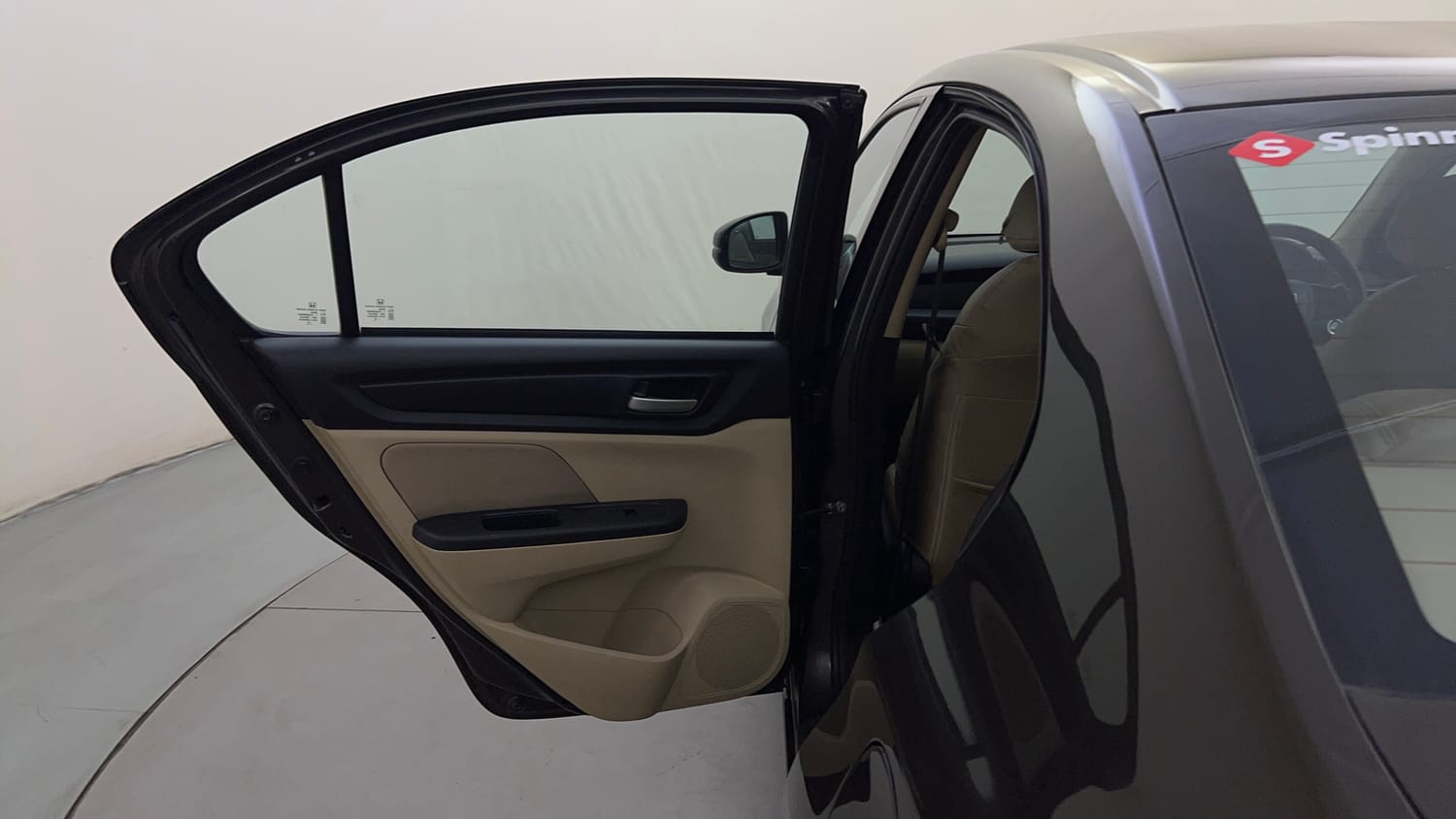 Used 2019 Honda Amaze 1.2 VX CVT Petrol Petrol Automatic interior LEFT REAR DOOR OPEN VIEW