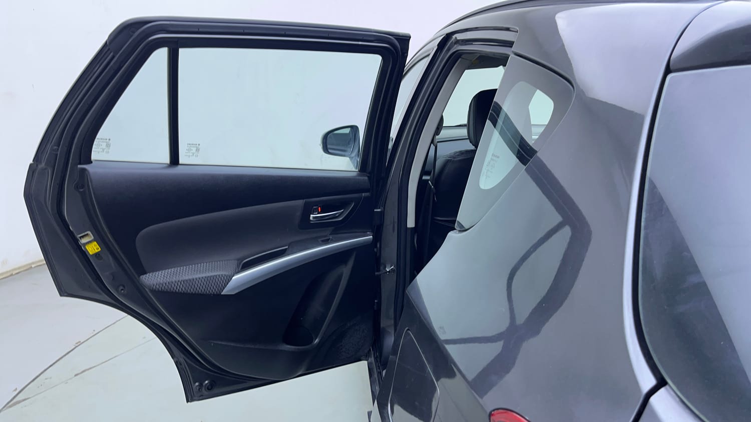 Used 2019 Maruti Suzuki S-Cross Zeta 1.3 Diesel Manual interior LEFT REAR DOOR OPEN VIEW