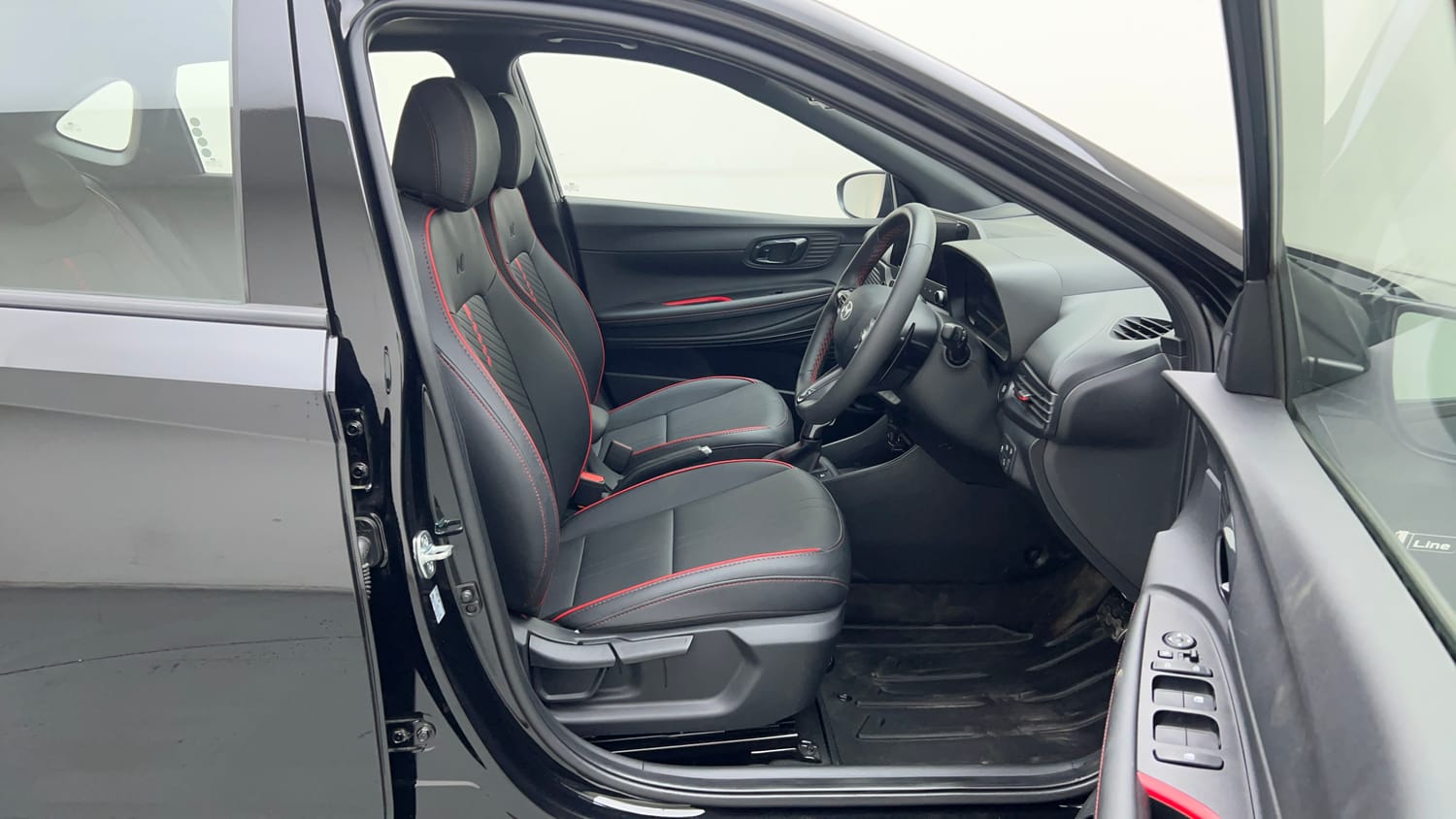 Used 2026 Hyundai i20 N Line N8 1.0 Turbo DCT Petrol Automatic interior RIGHT SIDE FRONT DOOR CABIN VIEW
