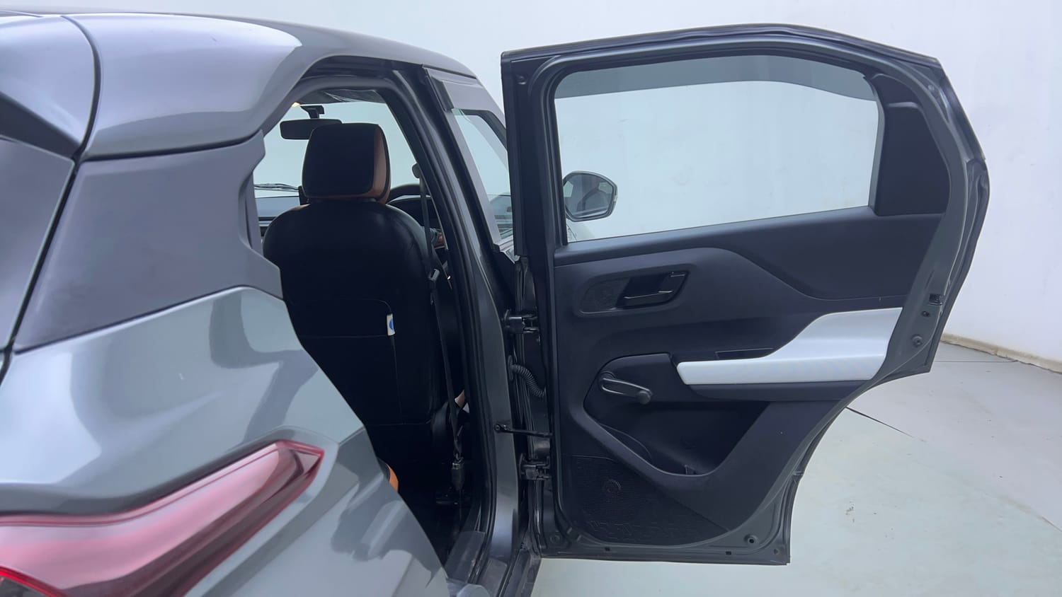 Used 2022 Tata Punch Pure MT Petrol Manual interior RIGHT REAR DOOR OPEN VIEW