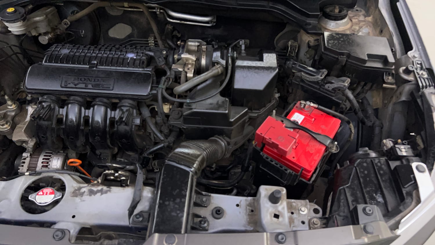 Used 2019 Honda Amaze 1.2 VX CVT Petrol Petrol Automatic engine ENGINE LEFT SIDE VIEW