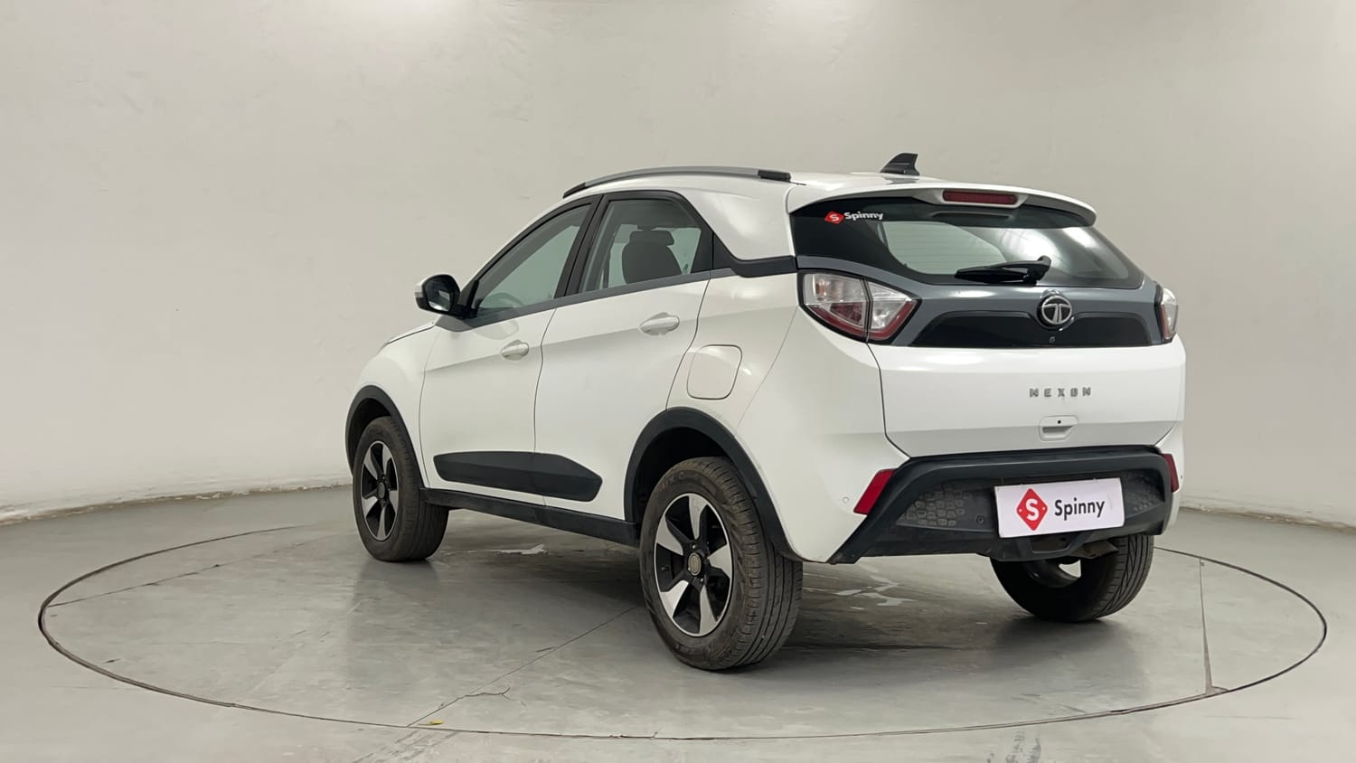 Used 2019 Tata Nexon XZA Plus Diesel Diesel Automatic exterior LEFT REAR CORNER VIEW