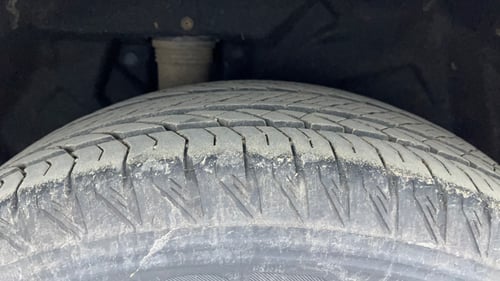 Used 2024 Mahindra XUV700 AX7 Luxury Pack Petrol AT 7 STR Petrol Automatic tyres RIGHT REAR TYRE TREAD VIEW