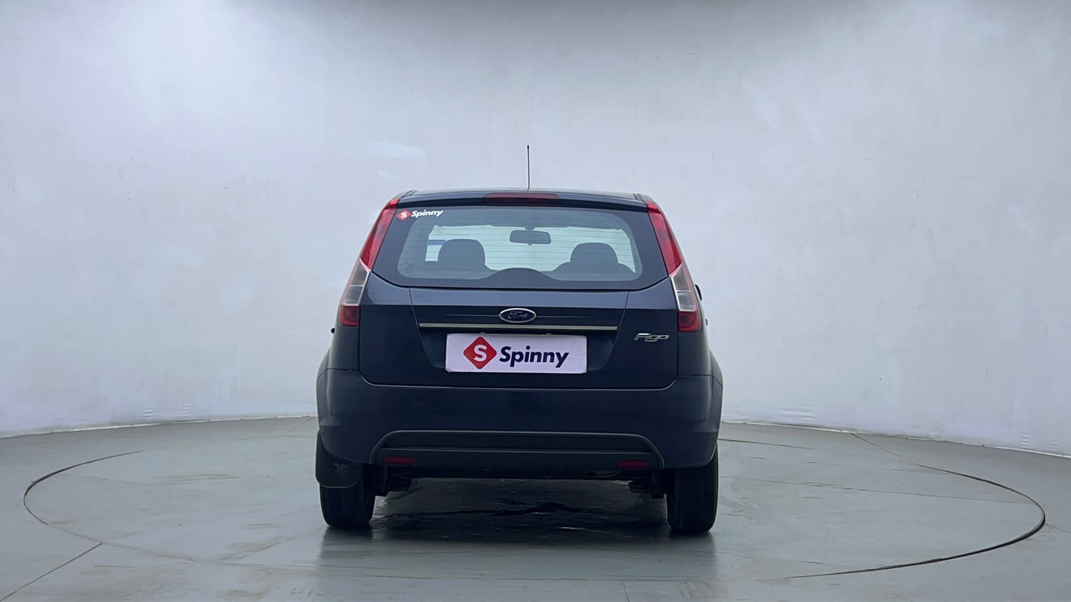 Used 2013 Ford Figo Duratec Petrol ZXI 1.2 Petrol Manual exterior BACK VIEW