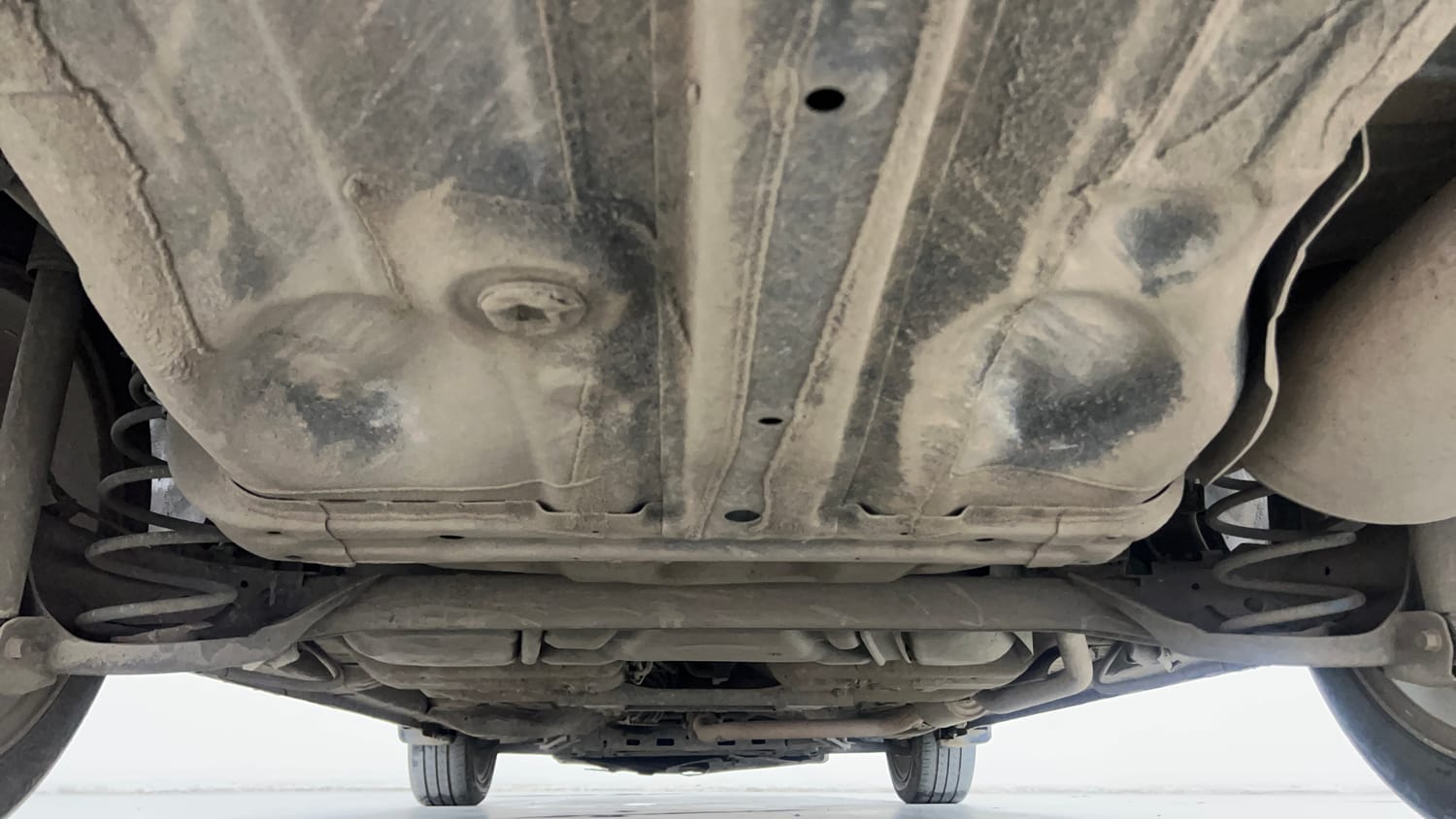Used 2022 Honda City ZX CVT Petrol Petrol Automatic extra REAR UNDERBODY VIEW (TAKEN FROM REAR)