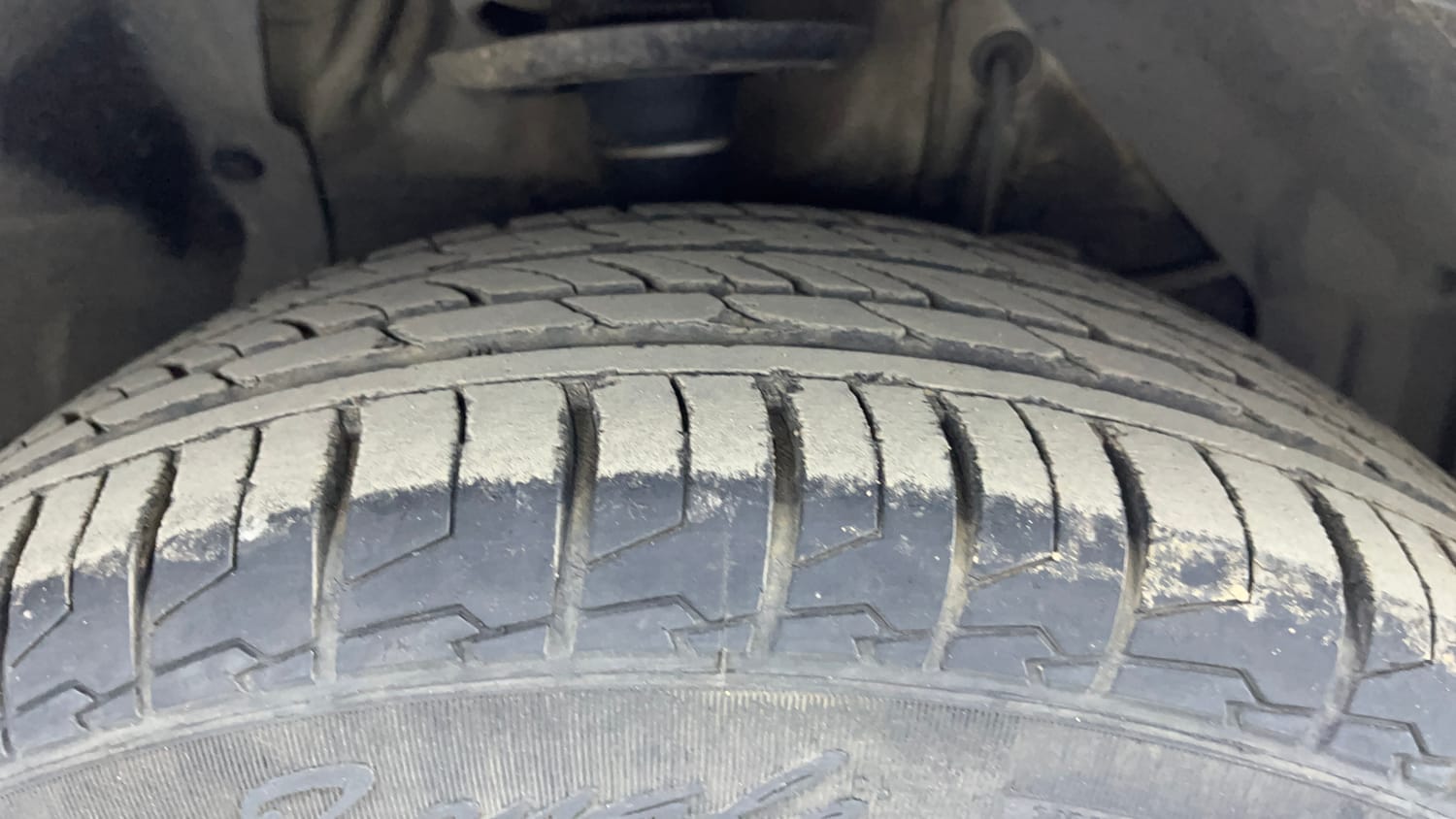 Used 2021 Maruti Suzuki S-Cross Zeta AT Petrol Automatic tyres RIGHT FRONT TYRE TREAD VIEW