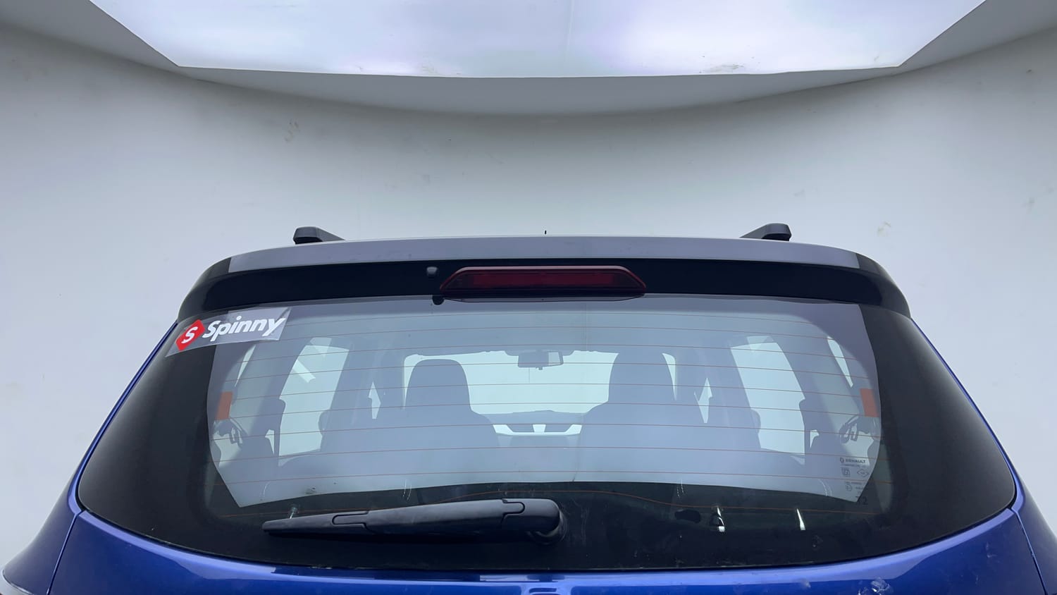 Used 2021 Renault Triber RXZ EASY-R AMT Dual Tone Petrol Automatic exterior BACK WINDSHIELD VIEW